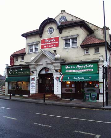 The Globe, now a Chinese restaurant